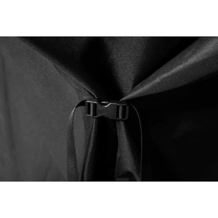 Blackstone 5483 Griddle Cover Fits 28 inches Griddle Cooking Station with Hood Water Resistant, Weather Resistant, Heavy Duty 600D Polyester Flat Top Gas Grill Cover with Cinch Straps 28" Black - Grill Parts America