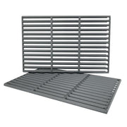DelyCuise 19.5 inch Grill Grates Replacement for Weber Genesis 300 Series E310 E320 E330 S310 S320 S330 EP310 EP320 EP330, Porcelain Cast Iron Cooking Grate for Weber 7524, 7528, Set of 2 - Grill Parts America