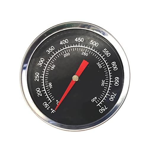 Replacement Black Dome Thermometer for Pit Boss 2-Series / 3-Series Vertical Smoker Grills, Pit Boss Memphis Ultimate Thermometer,Pit Boss PB1230G Combo Grills Heat Indicator - Grill Parts America