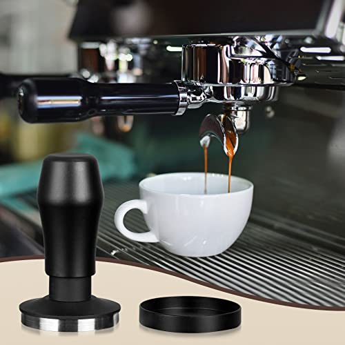 Karagas Espresso Tamper,Coffee Tamper with 30lbs Spring Loaded,Stainless Steel Base Compatible with Espresso Machine Rancilio, Gaggia Bottomless Portafilter for 58mm Portafilter - Kitchen Parts America