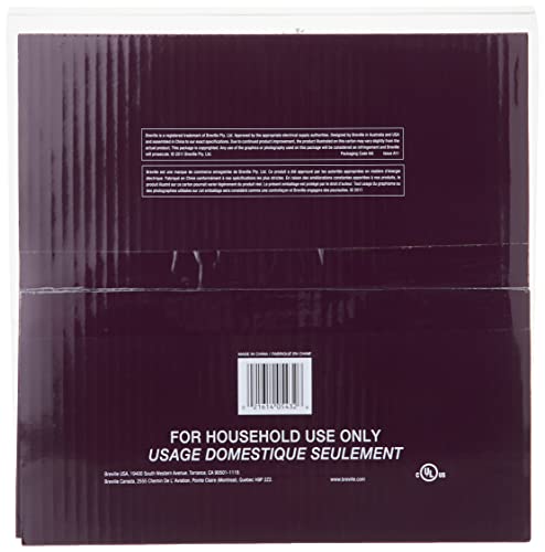 Breville BOV450PP11 11" Non-Stick Pizza Pan, Black - Kitchen Parts America