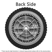 Front Drive Wheel Replacement 734-04018C Compatible with Troy Bilt Lawn Mower - Drive Wheel Fit for MTD Snapper Troy Bilt Tuff-Cut 210 TB210 TB230 TB240 Self Propelled Mower, Replace 734-04018A - Grill Parts America