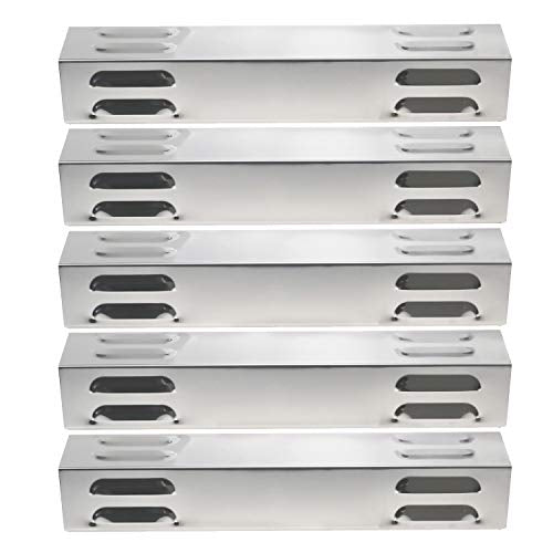Hisencn Heat Plate for Dyna Glo Grill Replacement, 105-13003 Part for Dyna-Glo 5 Burner DGE 530/480/486 Series DGA480SSN, DGA480BSP, DGB390SNP-D, DGB390GNP-D, DGE530GSP Gas Grill Models, 5-Pack - Grill Parts America