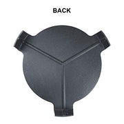 Hisencn 18" Cast Iron Plate Setter for Large Big Green Egg Accessories and Other 18 Inches Diameter Cooking Grills, Kamado Grill, Pizza Stone, Heat Deflector with 3 Legs - Grill Parts America