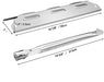 Hisencn Replacement Repair Parts Compatible with Kenmore 146.23678310, 146.23679310, 640-05057371-6, 640-05057373-6 Gas Grills Models, 3 Packs Stainless Steel Grill Burner, Heat Plates Tent Shield - Grill Parts America