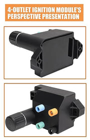 66354 Igniter Kit Replacement for Weber Genesis II Grill Parts, Ignition for Weber GS4 Genesis II E-315, II S-310, II S-315, II SE-310, II SE-315, II CE-310, II CSE-315, II CSS-315,II E-310 Grills - Grill Parts America