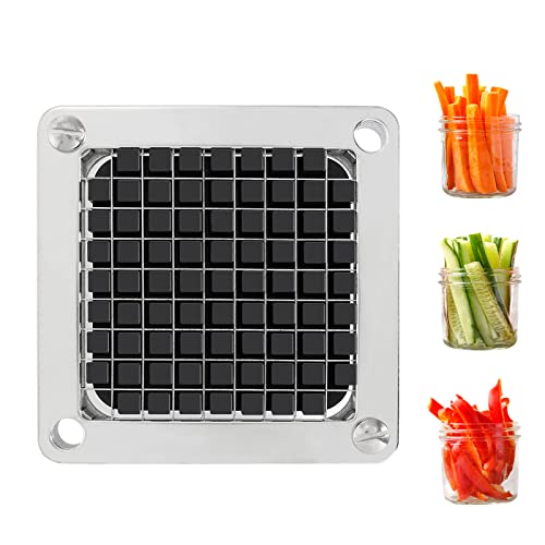 WICHEMI Dicer Blades Commercial Vegetable Chopper Dicer Blade Replacement Stainless Steel Blade for Chopper Dicer Commercial Vegetable Fruit Dicer Replace Blade (3/8" Blade) - Kitchen Parts America