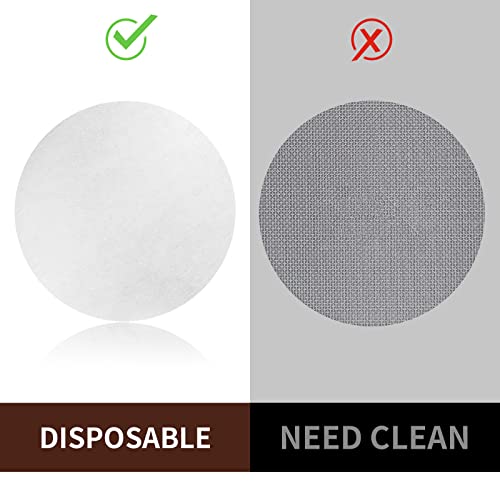 600 Pcs Coffee Paper Filter for Espresso Coffee Maker, 54 mm Unbleached Espresso Filter Puck Screen Portafilter Paper Compatible with Breville Barista, Mr. Coffee and Other Espresso Machine - Kitchen Parts America
