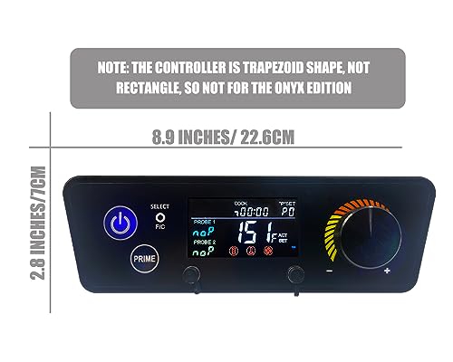 Meatender PID Trapezoid Control Board Replacement for Pit Boss Tailgater P7-340 / Lexington P7-540 / Classic P7-700 / Austin XL P7-1000 / 440FB1 Matte Black Wood Pellet Grill - Grill Parts America