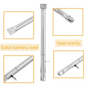 GR2210601-MM-00 Flame Tamer Burner Replacement Parts for Members Mark Grill Parts 614714 16261 Member's Mark 5 Burner GR2210601-MM-00 Sam’ s Club Heat Plates Shield Grill Burner Crossover Tube kit - Grill Parts America