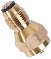 DOZYANT Propane Refill Adapter - 100% Solid Brass Regulator Valve Accessory for All 1 LB Tank Small Cylinders - Grill Parts America