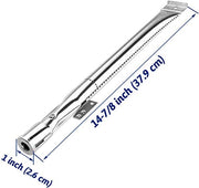 Utheer Grill Replacement Parts for Home Depot Nexgrill 4 Burner 720-0830H, 720-0830D, 720-0783E, 720-0830A Gas Grill, Included 4 Grill Burner Tube, 4 Heat Plates Shield Tent, 4 Ignitors - Grill Parts America