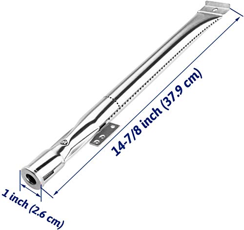 Utheer Grill Replacement Parts for Home Depot Nexgrill 4 Burner 720-0830H, 720-0830D, 720-0783E, 720-0830A Gas Grill, Included 4 Grill Burner Tube, 4 Heat Plates Shield Tent, 4 Ignitors - Grill Parts America