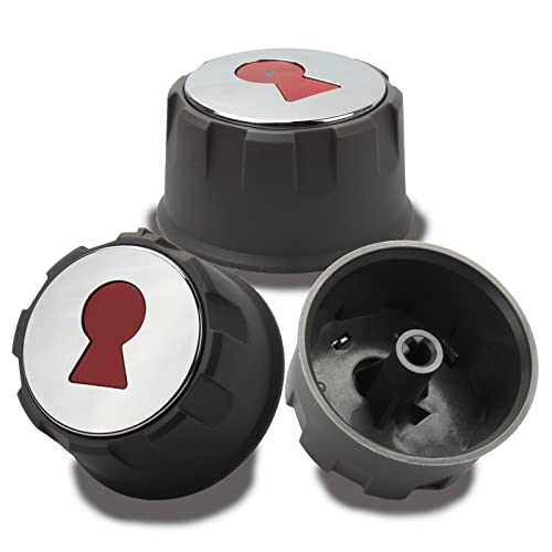 69893 Control Knobs Work wiht Weber Spirit 200 & 300 Series Replacements for 2013-2017 Weber E-Spirit 310 320 330 Series Gas GrillsGrill Replacement Knobs Parts 46510001 Spirit E-310 And More - Grill Parts America