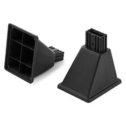 70-01-275 DGF493BNP Leg End Cap Grill Replacement Parts for Dyna Glo Grill Parts DGH474CRP DGH450CRP DGF493PNP-D DGF493PNP DGB463CNP DGB495SDP-D DGB495SDP DGB493SPB DGB495ADP Dyna-Glo Leg Shoes 2Pcs - Grill Parts America