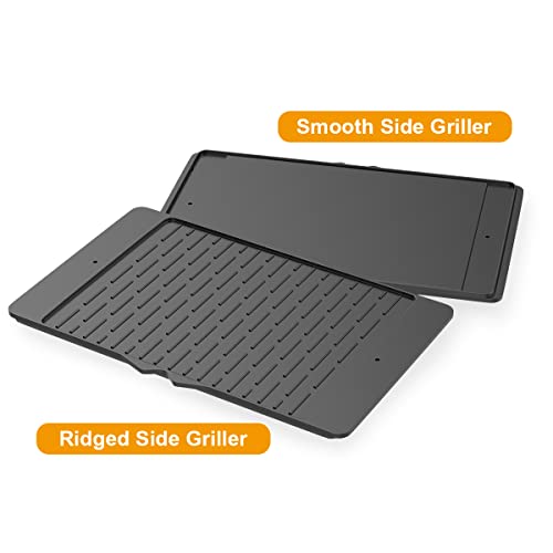 7598 Cast Iron Griddle Replacement Parts for Weber Spirit 300 Series Weber Griddle Spirit E-310 E-315 E-320 E-330 S-310 S-315 Spirit II E-310 - Grill Parts America