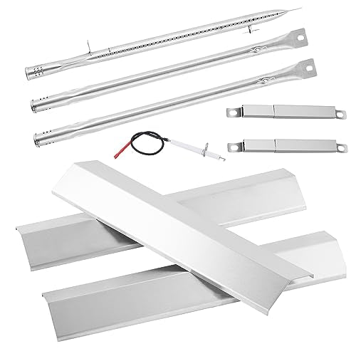 C3718-25 TC3718-26 TC3718-27 Stainless Steel Burner Tube Kit Grill Replacement Parts for Smoke Hollow TC3718SB TC3718 CMB37181 SH19033319 Smoke Hollow Grill Parts Burner Heat Tent with Igniter Wire - Grill Parts America