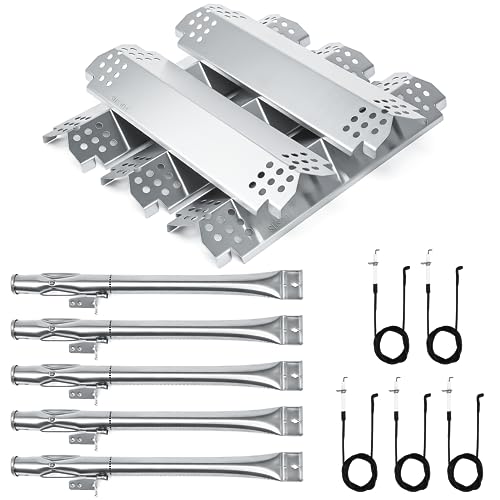 Hisencn 304 Stainless Steel Grill Parts Kit for Home Depot Nexgrill 720-0830H, 5 Burner 720-0888 720-0888N 720-0888S Gas Grill, Grill Burner, Heat Plate Replacement Parts - Grill Parts America