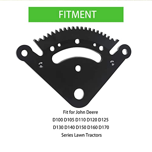 Czsmbt 19 Teeth Steering Sector Pinion Gear Rebuild Kit Replacement for John Deere D100 D105 D110 D120 D125 D130 D140 D150 D160 D170 Series Lawn Tractors Replaces GX21924BLE - Grill Parts America