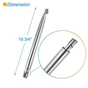BBQration Stainless Steel Replacement Kit for Broil King 9635-84, 5-Pack 15 7/8" Heat Plates Shield and 15 13/16" Tube-in-Tube Burner Replacement for Broil King Baron 9615-54, 9235-27 and More - Grill Parts America
