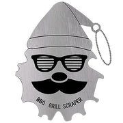 BBQ Grill Scraper, Stocking Stuffers for Men, Bristle Free Safe BBQ Scraper Fits Any Grilling Grate or Smoker Cleaning Tool and Kitchen Gadgets,Ideal Gifts for Christmas Men Dad Husband - Grill Parts America