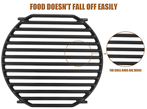 64830 Grill Replacement Parts for Weber Grill Grate Gourmet BBQ System Sear Grate Weber Spirit II 200/300, Spirit 200/300 SER, Weber Genesis II E-310, II LX S-440 & Any Weber GBS Accessory, Cast Iron - Grill Parts America