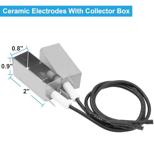 TAILGRILLER 42322 Grill Igniter Kit for Weber Summit Silver B - 4 Burner Gas Grills, Electronic Ignition Replacement Parts with Module, Wires, Spark Generator, Push Button, Mounting Screws - Grill Parts America