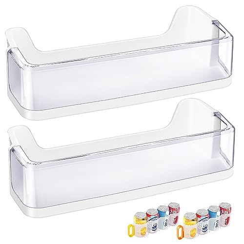 (2 PACK) UPGRADED DA9708348A Refrigerator Door Shelf Bin Compatible