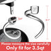Spiral Dough Hook Replacement for KitchenAid 3.5 Qt. Tilt-Head Stand Mixers/Polished 18/8 Stainless Steel Accessories/No coating/Dishwasher Safe/Compatible for KSM3311/3316/ Artisan Mini Series - Kitchen Parts America