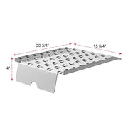 BMMXBI Drip Tray Replacement Parts for Camp Chef 24 Series Pellet Grills, SmokePro SG24/STX 24/XT 24, Woodwind Classic 24/ SG 24/WiFi 24, Drip Pan Heat Baffle for Traeger Pro 20 22 575 Series - Grill Parts America
