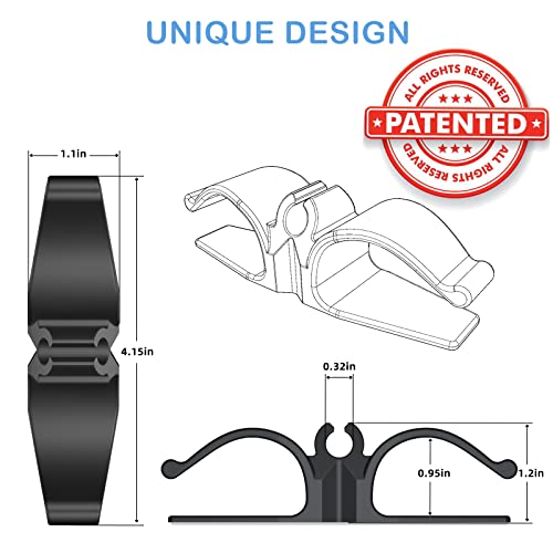 【8 Pack】Cord Organizer for Appliances, Upgraded Kitchen Appliance Cord Organizer Stick On Appliance Wire Organizer Wire Wrapper for Kitchen Appliances Mixers, Coffee Maker, Pressure Cooker, Air Fryer - Grill Parts America