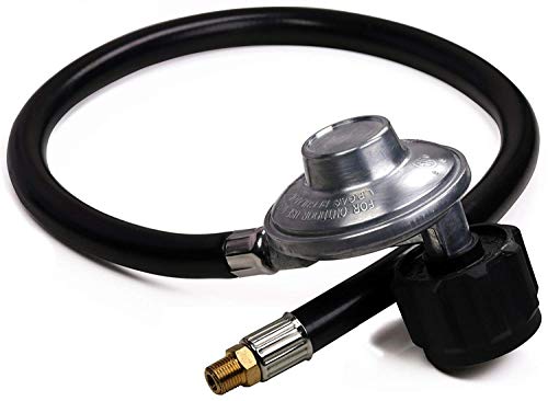 DOZYANT Weber 7503 21" Hose and Regulator with 1/8" NPT Male Thread with QCC1 Connection Replacement for Weber Spirit 500 & 700, Genesis 1000-5000, and Platinum I & II Gas Grills - Grill Parts America