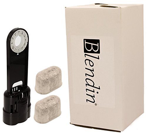 Blendin Replacement Water Filter Holder Handle with two ION Exchange Resin Filters,Compatible with Breville Espresso Coffee Makers - Kitchen Parts America