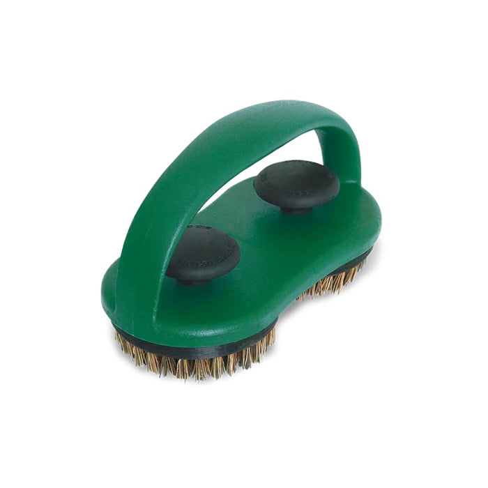 BGE Big Green EGG SpeediClean Green Grill Brush - Grill Parts America