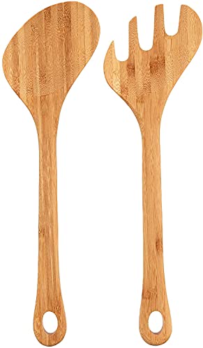 Lipper International Bamboo Salad Bowls - Thumbnail 2