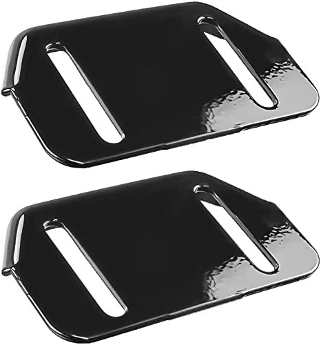 Gpartsden 784-5580 Slide Shoes Replacement for MTD Snow Thrower Cub Cadet Yardman 784-5580-0637 Snow Blower 2 Pack (Skia Black) - Grill Parts America