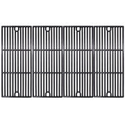 Hongso 17 5/8 Inch Porcelain Coated Cast Iron Cooking Grid Grate Gas Grill Replacement Part for Brinkmann 810-3660-S and Smoke Canyon GR2002401-5C-00, Set of 4, PCD104 - Grill Parts America