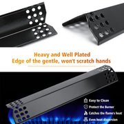 Hisencn Grill Parts for Kitchen Aid 720-0954, 720-0954GA, 720-0733, 720-0733A, 720-0745D, 730-0733, 730-0733A, 730-0954GA, Heat Tent and Grill Burner Replacement Parts for Kitchen Aid 4 Burner Grill - Grill Parts America