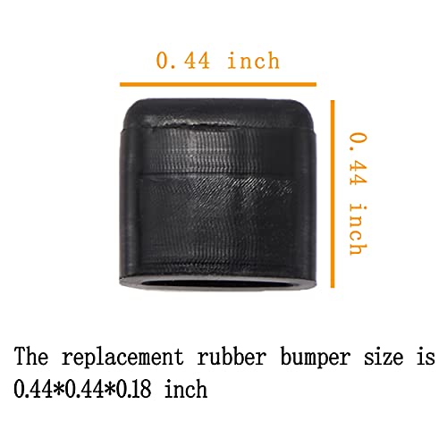 Air Fryer Rubber Tips,8 Pcs Air Fryer Replacement Rubber Bumpers,Air Fryer Silicon Rubbers Fit 2QT,3.7QT,5QT Air Fryer Crisper Plate, Air Fryer Replacement Parts for Air Fryer Grill Pan Black - Grill Parts America