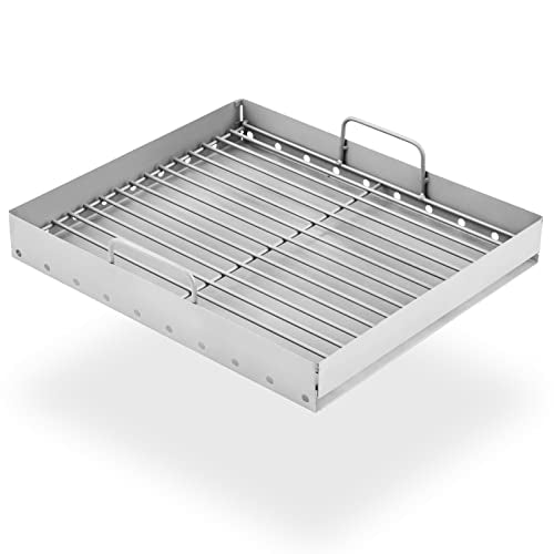 47183T-21 PS9900 Charcoal Tray Grill Replacement Parts for Smoke Hollow Grill Parts 47183T HC4518L PS9500 6500 6800 8500 Charcoal Basket SH5000 SH7000 Charcoal Pan Grill Accessories 1 Pack - Grill Parts America
