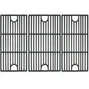Hongso 17 5/8" Porcelain Coated Cast Iron Cooking Grid Grates Replacement for Brinkmann 810-2545-W, 810-1456-S, 810-9425-W, 810-9520-S, 810-8300-W, 810-7231-W Gas Grill, Set of 3 (PCG233) - Grill Parts America