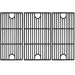 Hongso 17 5/8" Porcelain Coated Cast Iron Cooking Grid Grates Replacement for Brinkmann 810-2545-W, 810-1456-S, 810-9425-W, 810-9520-S, 810-8300-W, 810-7231-W Gas Grill, Set of 3 (PCG233) - Grill Parts America