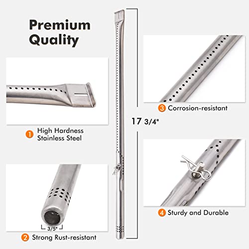 Yiming Grill Replacement Parts for Char-Broil Performance 475 4 Burner 463347017, 463335517, 463342119, 463276517, 463244819 Grill Models, Heat Plates, Burners, Carryover Tubes & Igniters Replacement - Grill Parts America