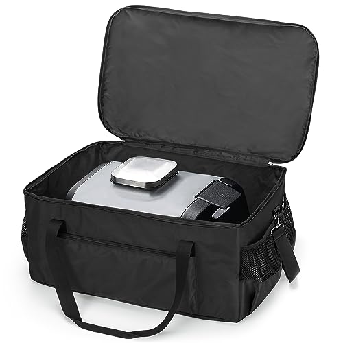 SAMDEW Grill Cover Compatible with Ninja Woodfire Outdoor Grill, BBQ Bag Compatible with Ninja OG701 & OG751 Smoker Grill, Carrying Case Fit for 7 in 1 Woodfire Electric Grill & Accessories, Bag Only - Grill Parts America