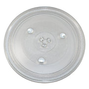 HQRP 12.375" / 31.5cm Glass Turntable Tray fits GE General Electric, Hamilton Beach, Frigidaire, Emerson, Oster, Magic Chef, Panasonic Microwave Oven Cooking Plate 12-3/8-inch 315mm H4-899 - Grill Parts America