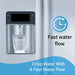 Filterlogic 5231JA2002A Refrigerator Water Filter, Replacement for LG® LT500P®, GEN11042FR-08, ADQ72910911, ADQ72910901, Kenmore 9890, 46-9890, LFX25974ST, LMX25964ST, LSC27925ST, 3 Pack - Grill Parts America