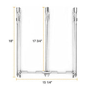 SafBbcue 7636 69787 Replacement for Weber Spirit 300 Flavorizer Bars Weber Spirit E310 Burner Tubes Cover Weber Spirit E310 E320 E330 SP320 SP310 Grill Parts 46510001 47510001 - Grill Parts America