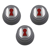 ShineUs 88848 Gas Grill Control Knob，Compatible with Weber Genesis Gas Grills (2011-2016) Models (Set of 3) - Grill Parts America