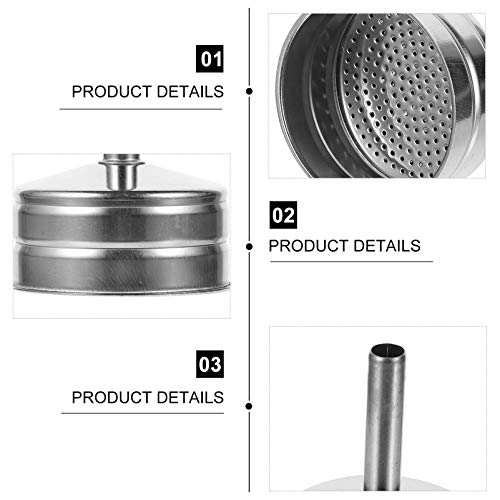 BESTonZON 3 pcs Cup Filter Stainless Funnel Filters - Kitchen Parts America