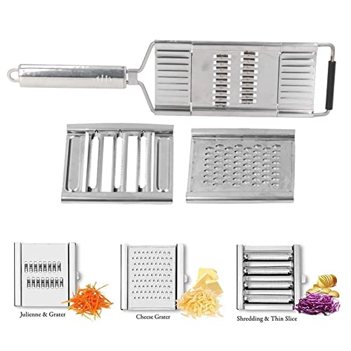 Vegetable Chopper with 3 Stainless Steel Blades Vegetable Onion Mincer Cutter Chopper Food Dicer Chopper for Vegetables - Kitchen Parts America